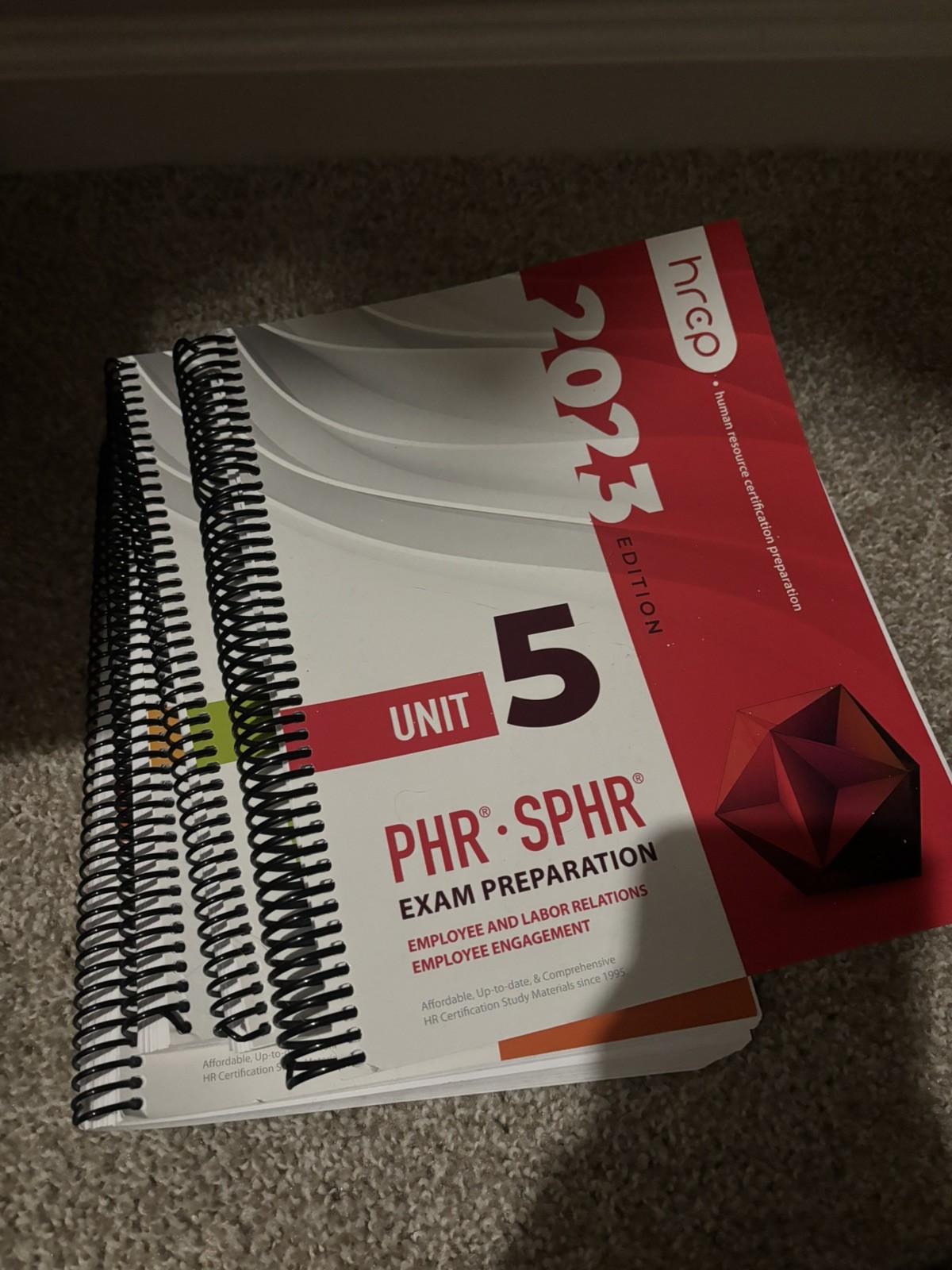 PHR/SPHR 2023 Exam Preparation Books and Notecards