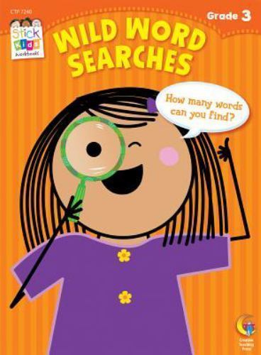 Creative Teaching Wild Word Searches Stic- 9781616018108, paperback, Janet Sweet
