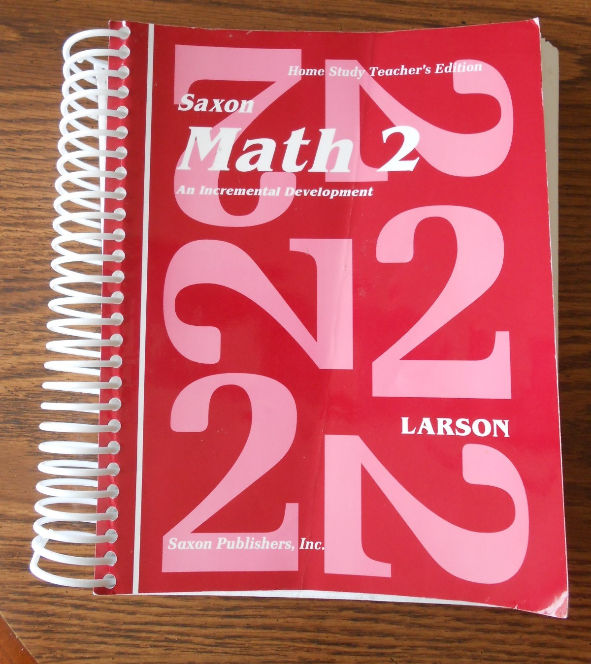 Homeschool Saxon Math grade 2 Teacher’s Edition