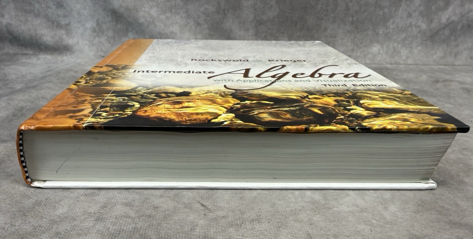 Intermediate Algebra with Applications Visualization 3rd Ed Rockswold Hardcover