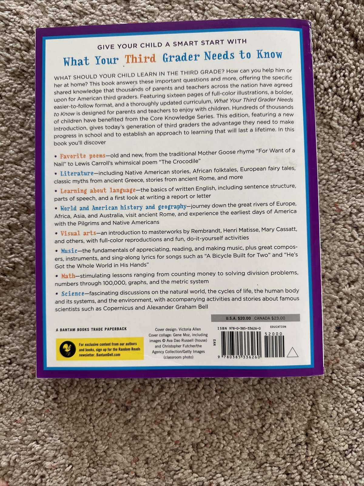 The Core Knowledge Ser.: What Your Third Grader Needs to Know (Revised Edition)
