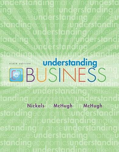 Understanding Business – Hardcover By Nickels, William – VERY GOOD
