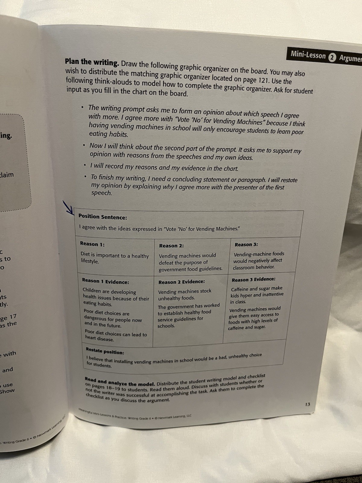 Newmark Learning Meaningful Mini Lessons & Practice Writing 6