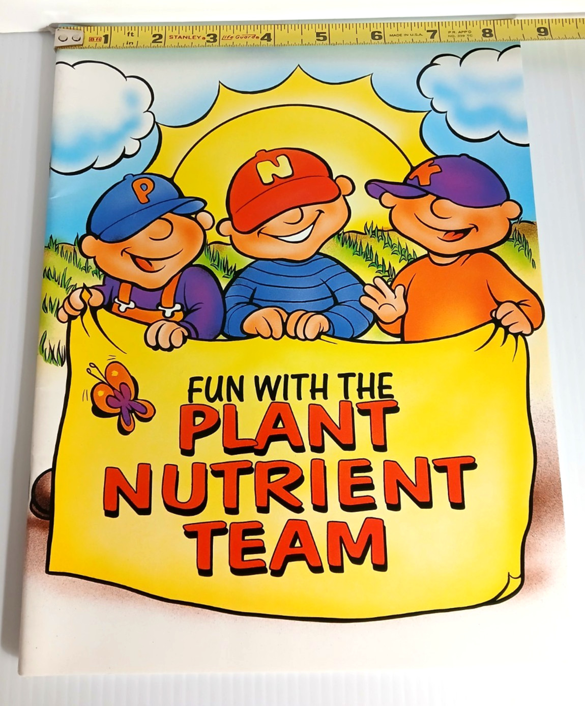Mixed Lot of Fun With The Plant Nutrient Team Activity Books Elementary Middle
