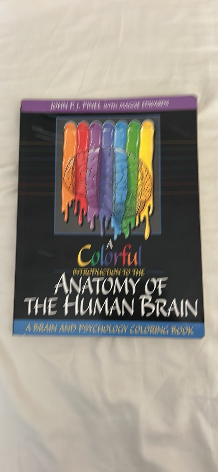 A Colorful Introduction to the Anatomy of the Human Brain coloring book