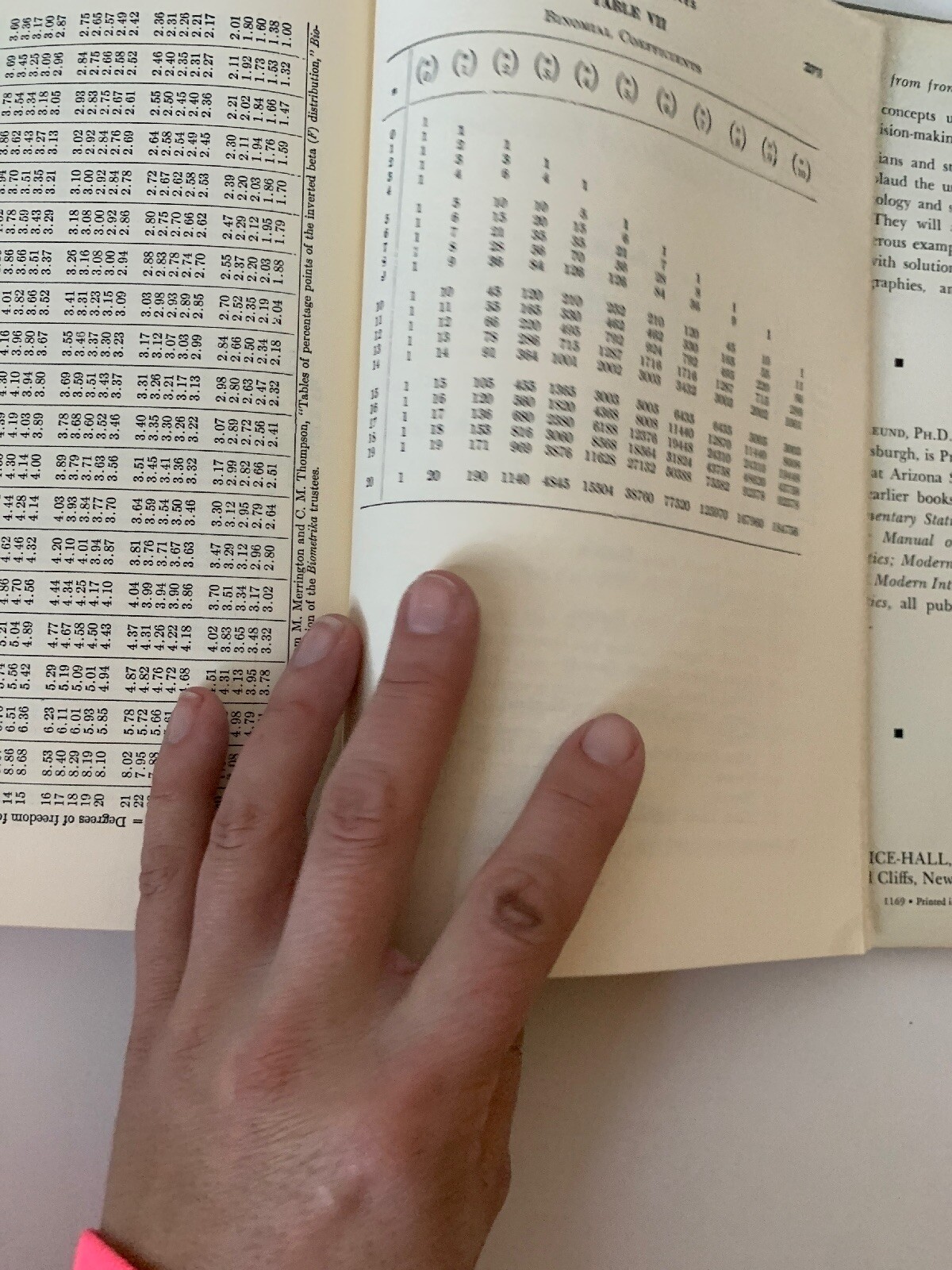 Mathematical Statistics by John E. Freund – Prentice Hall HC (1962)