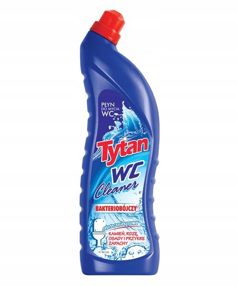 5900657280709 Płyn do mycia WC Tytan MAX niebieski 1,2kg Zakłady Chemiczne Unia