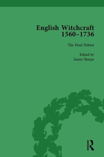English Witchcraft, 1560-1736, Hardcover by Sharpe, James; Golden, richard, L…