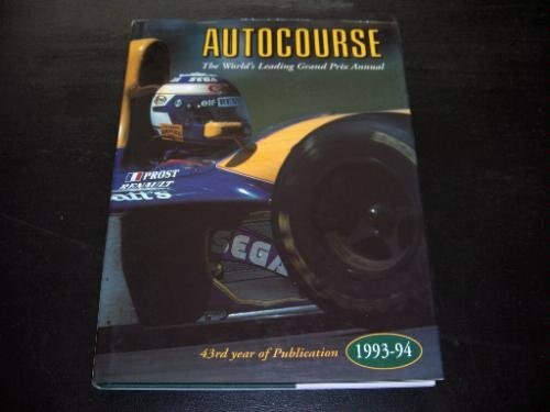 Autocourse 1993-94 Paperback Book The Fast Free Shipping