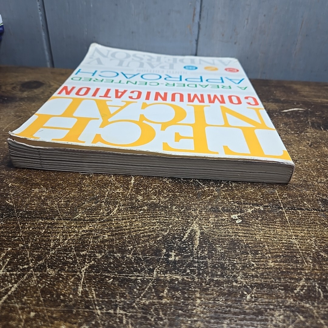 Technical Communication by Paul Anderson: Used