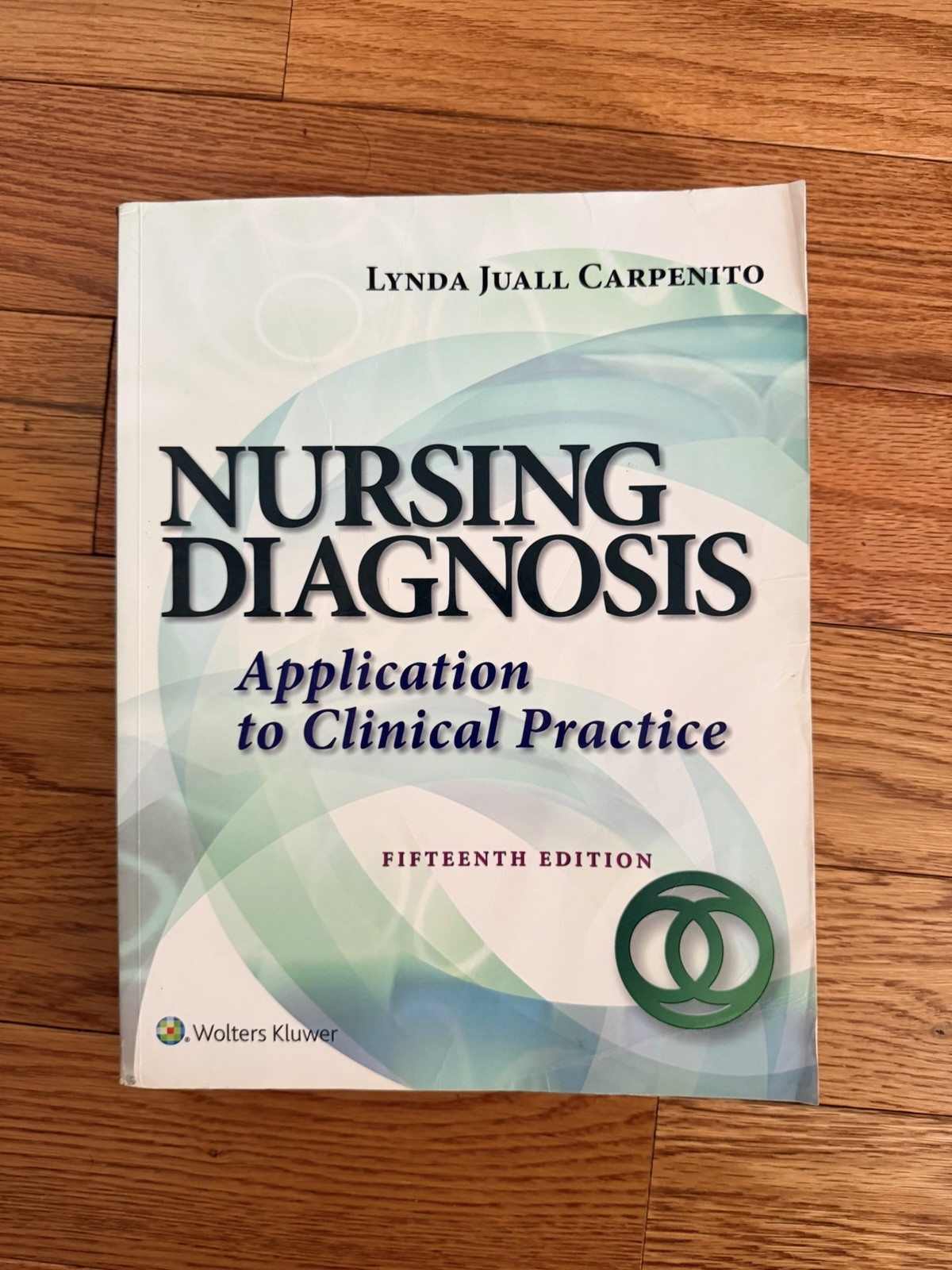 Nursing Diagnosis Fifteenth Edition PB Carpenito Wolters Kluwer