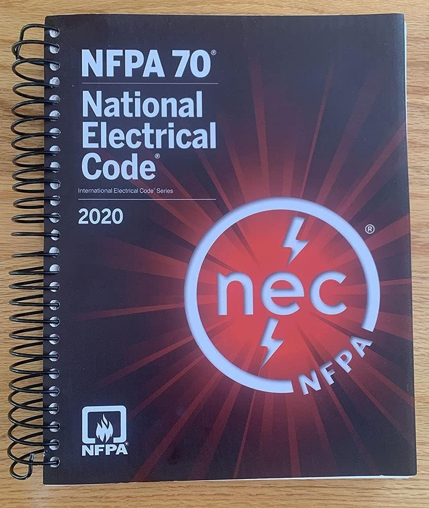NFPA 70 National Electrical Code (NEC) 2020 Edition Spiral usa stock