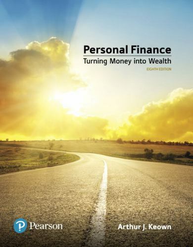 Personal Finance by Arthur Keown (2018, Hardcover) **LIKE NEW**
