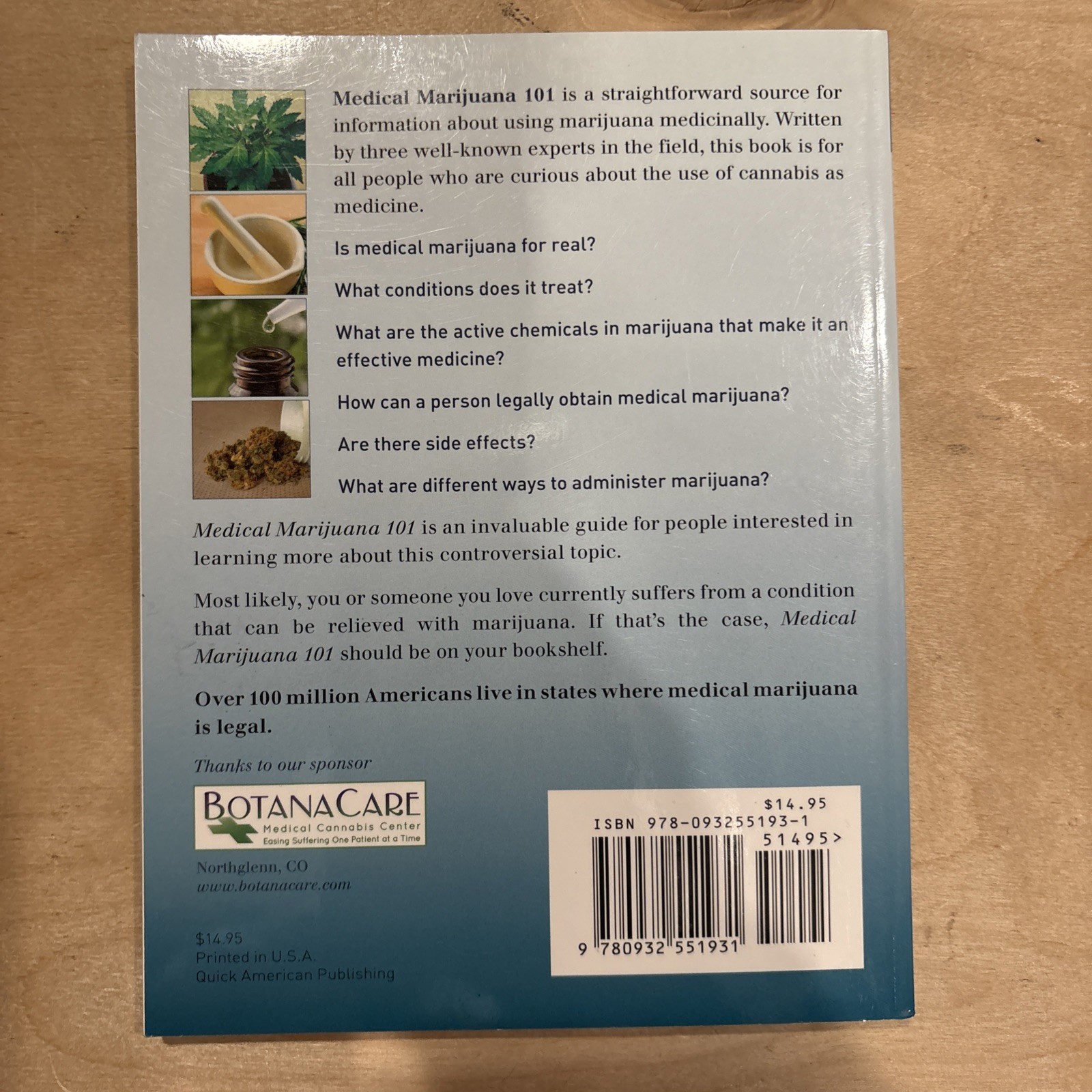 Chemistry, Medical Marijuana 4 Book Lot(.#195-4)