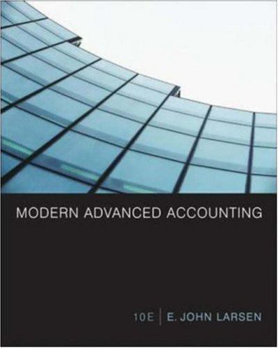 Modern Advanced Accounting by E. John Larsen (2005, Hardcover, Revised edition)