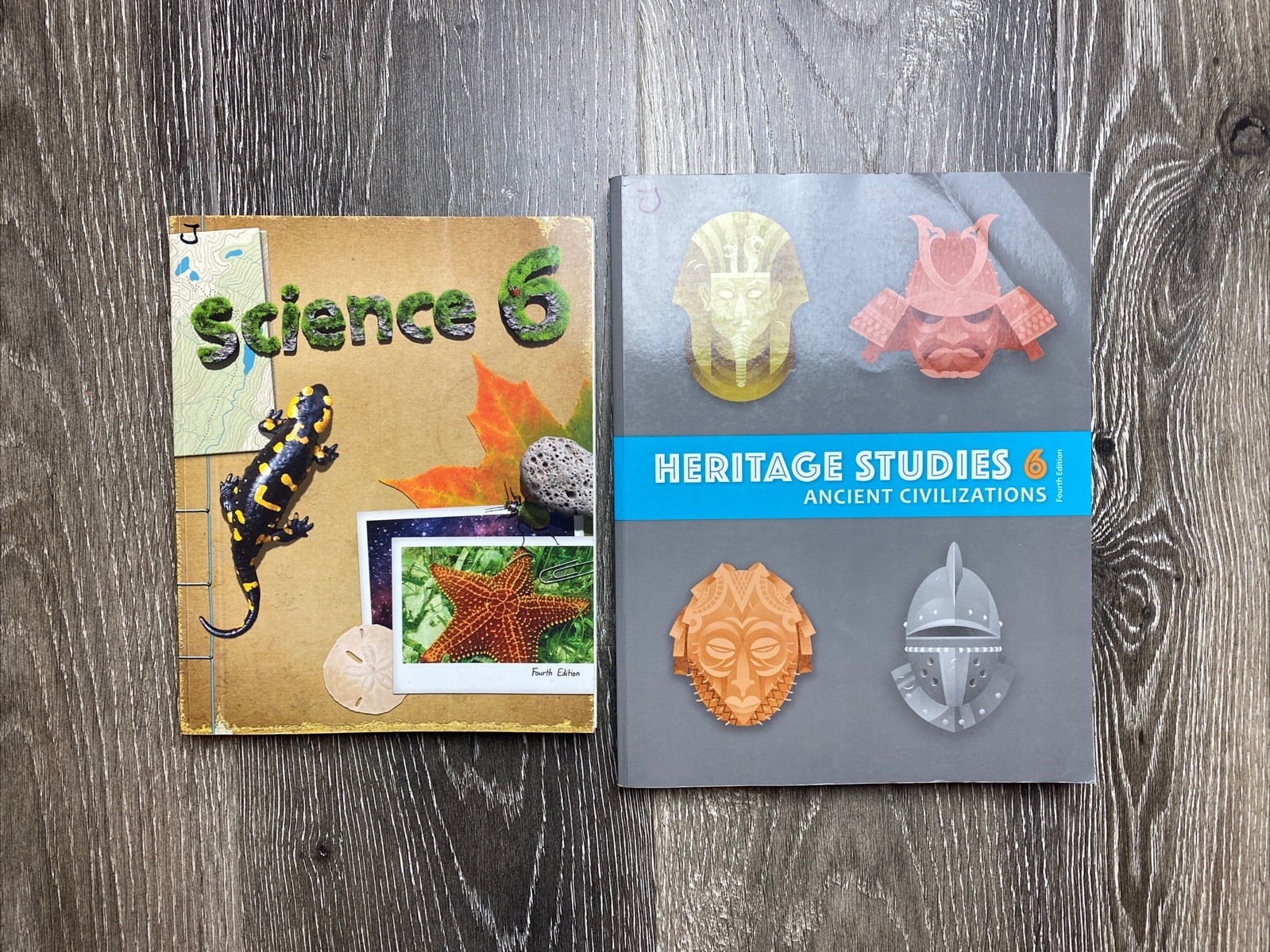BJU Science 6 & Heritage Studies 6 Textbook – Used
