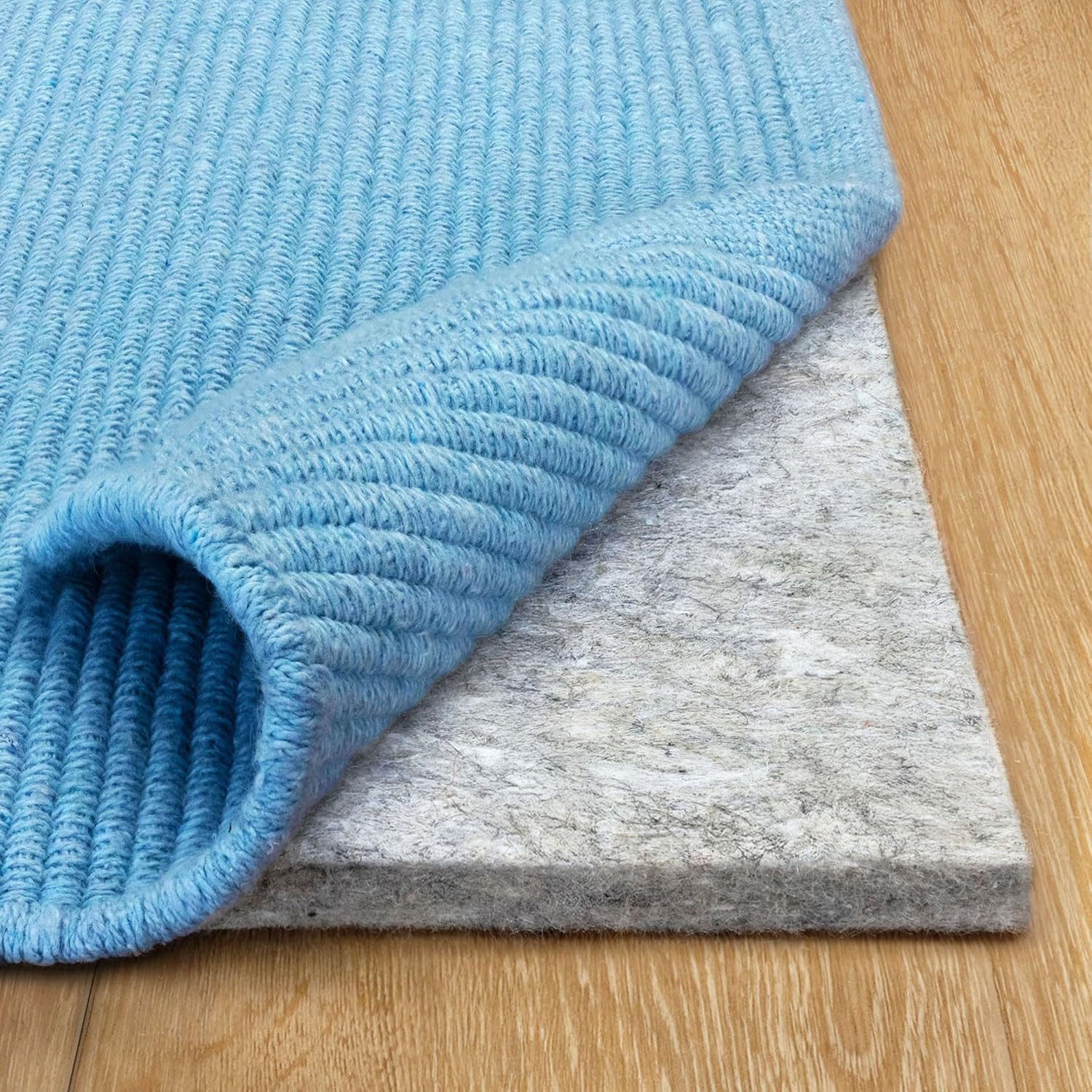Premium 7’10” x 9’10” 1/2″ Thick Felt Rug Pad – Safe for All Floors