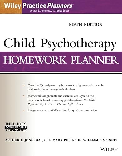 Child Psychotherapy Homework Planner (PracticePlanners)
