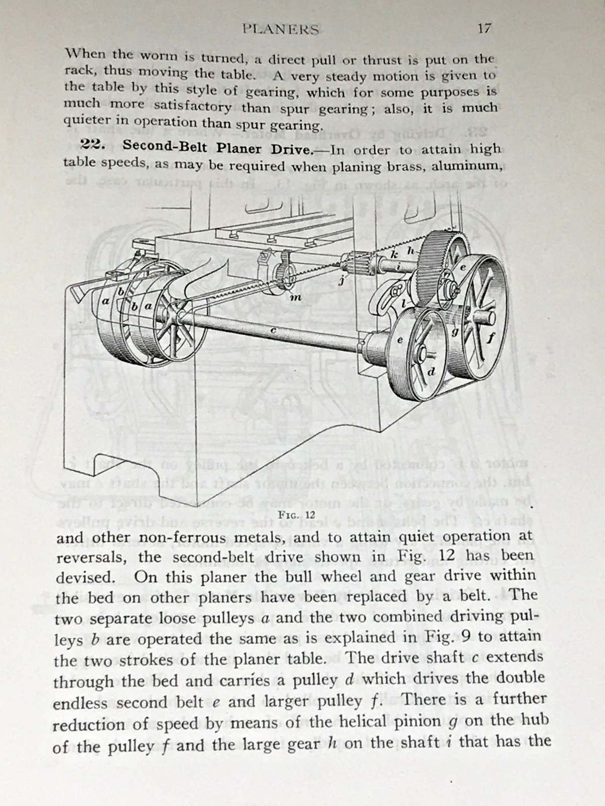 Antique 1927 Planers By I.C.S. Staff, Machining, Tools, Illustrated