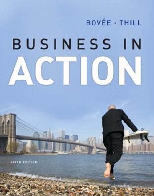 Business in Action Paperback John V., Bovee, Courtland V. Thill