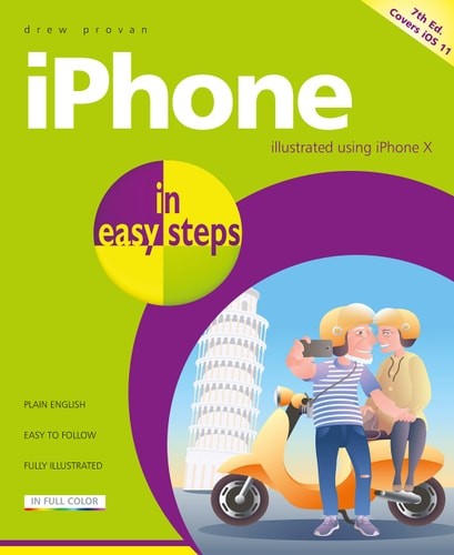 iPhone in easy steps: Covers iOS 11 by Provan, Drew, Acceptable Book