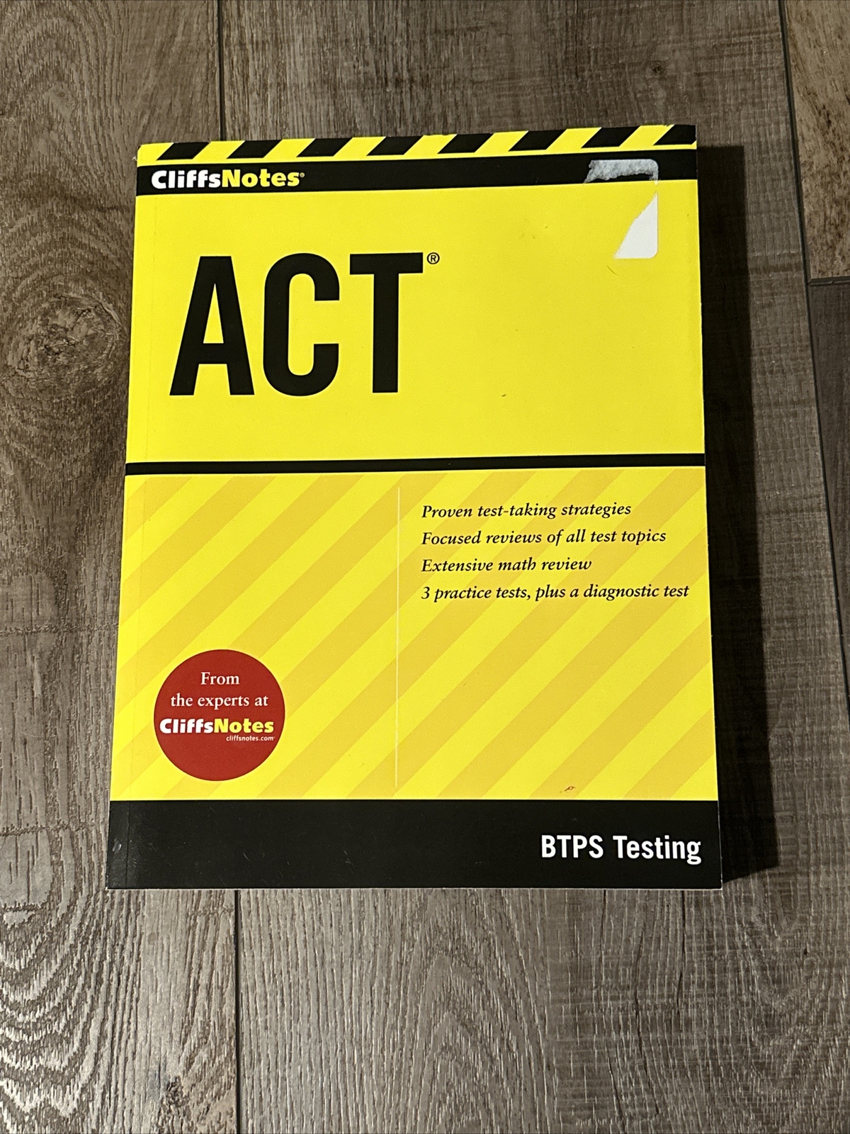CliffsNotes ACT by BTPS Testing Staff (2013, Trade Paperback)
