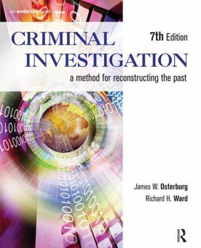 Criminal Investigation: A Method for R- 1455731382, James W Osterburg, paperback