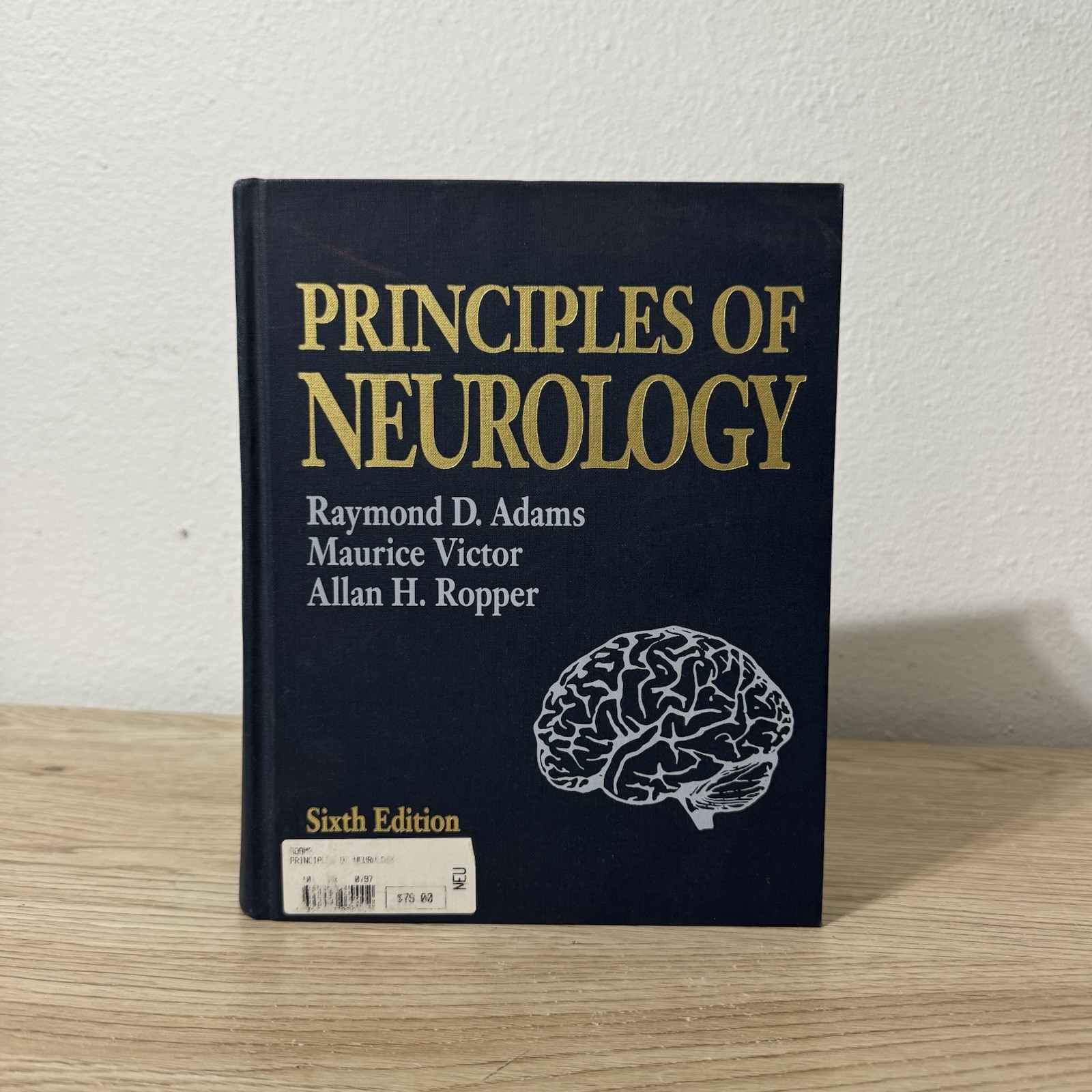 Principles of Neurology by Raymond D Adams Maurice Victor Allan H Ropper 6th Ed.