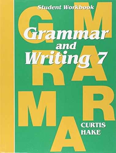 Stephen Hake Grammar, Grade 7 – Paperback, by Steck-Vaughn – Very Good