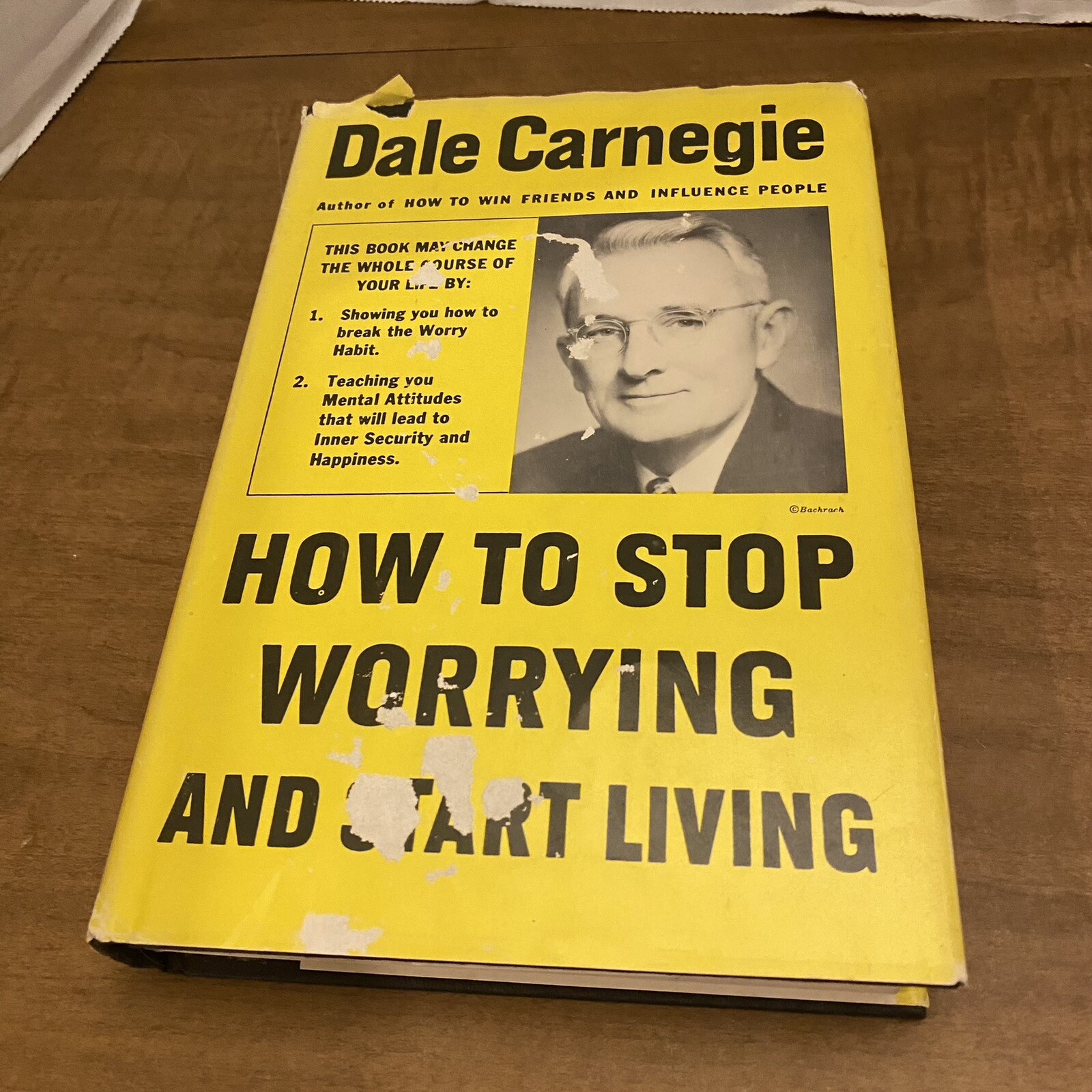 How to Stop Worrying and Start Living by Dale Carnegie (1948 hardcover)