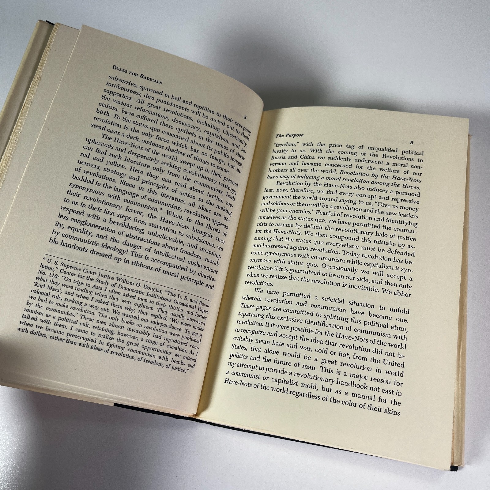 Rules for Radicals by Saul D. Alinsky (1971, 1st Edition, Hardcover) Book