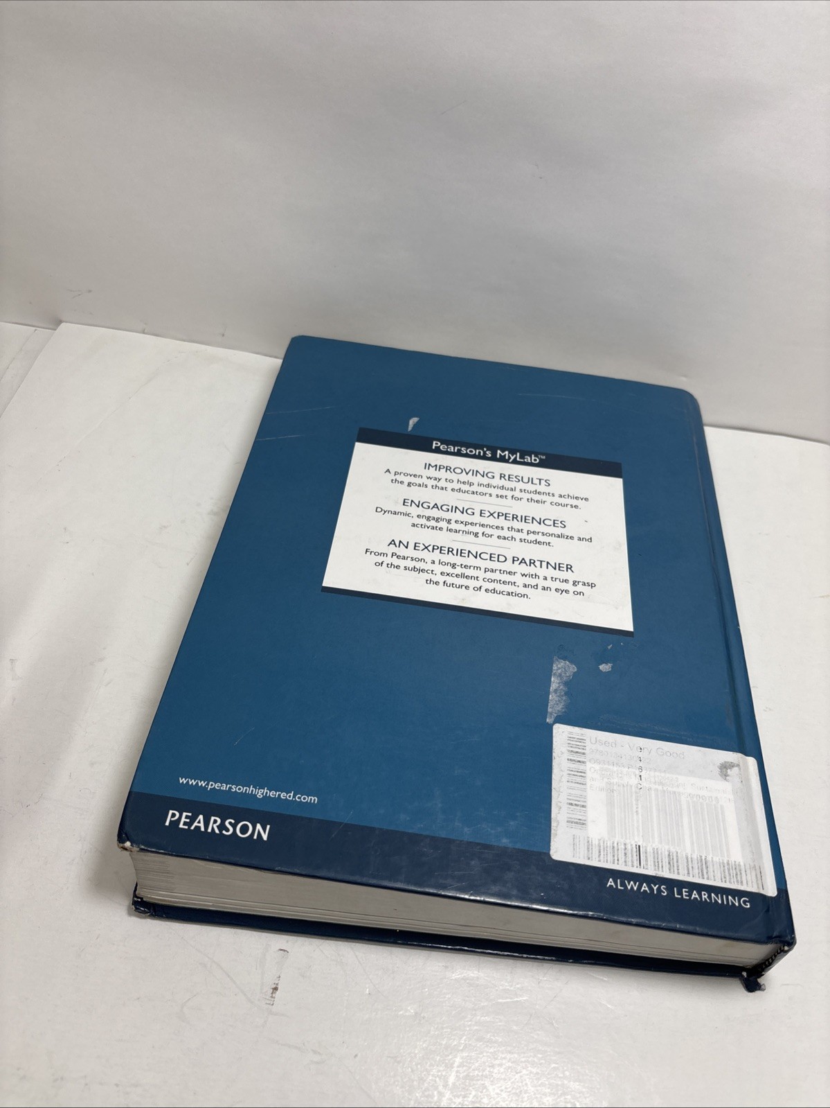 Operations Management: Sustainability – Hardcover, by Heizer Jay; Render – accep