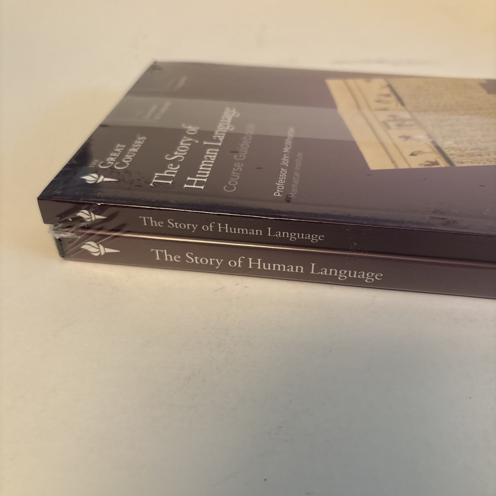 Story of Human Language McWhorter Great Courses DVD Book Set 2004 NEW SEALED