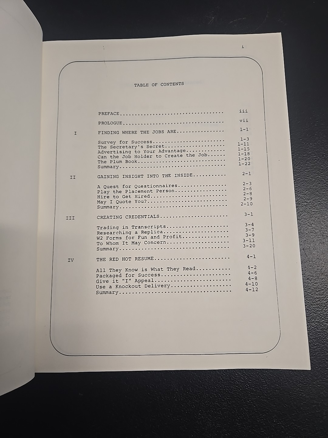 How to Steal a Job by Bill Conners 1977 Financial Management Associates TPB G353