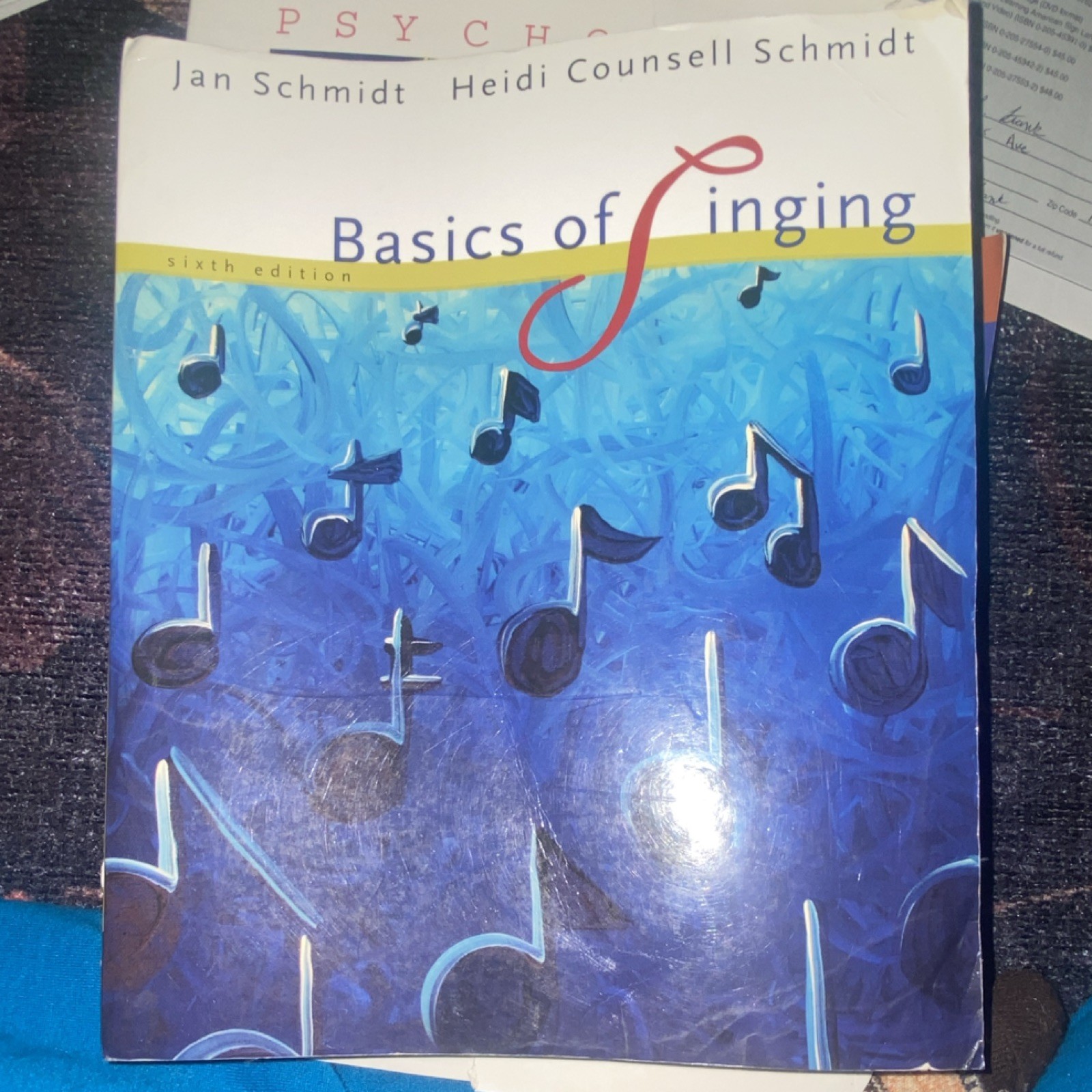Basics of Singing Sixth Edition Jan Schmidt Spiral Thomson Schirmer Voice