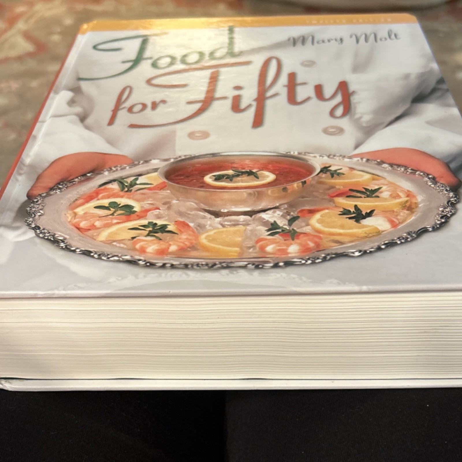 Pearson Food for Fifty 12th Ed by Mary Molt Hardcover 2005 944p ISBN 0131138715