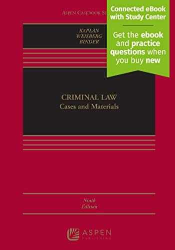Criminal Law: Cases and – Hardcover, by John Kaplan; Robert – Acceptable n