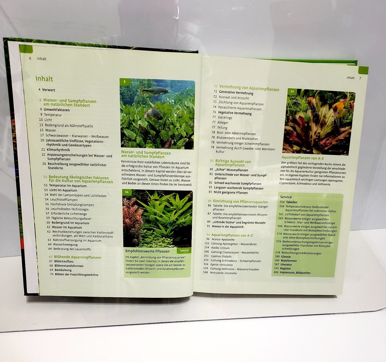 Aquarienpflanzen: 450 Arten im Porträt (German Language Advanced Aquarium Book)
