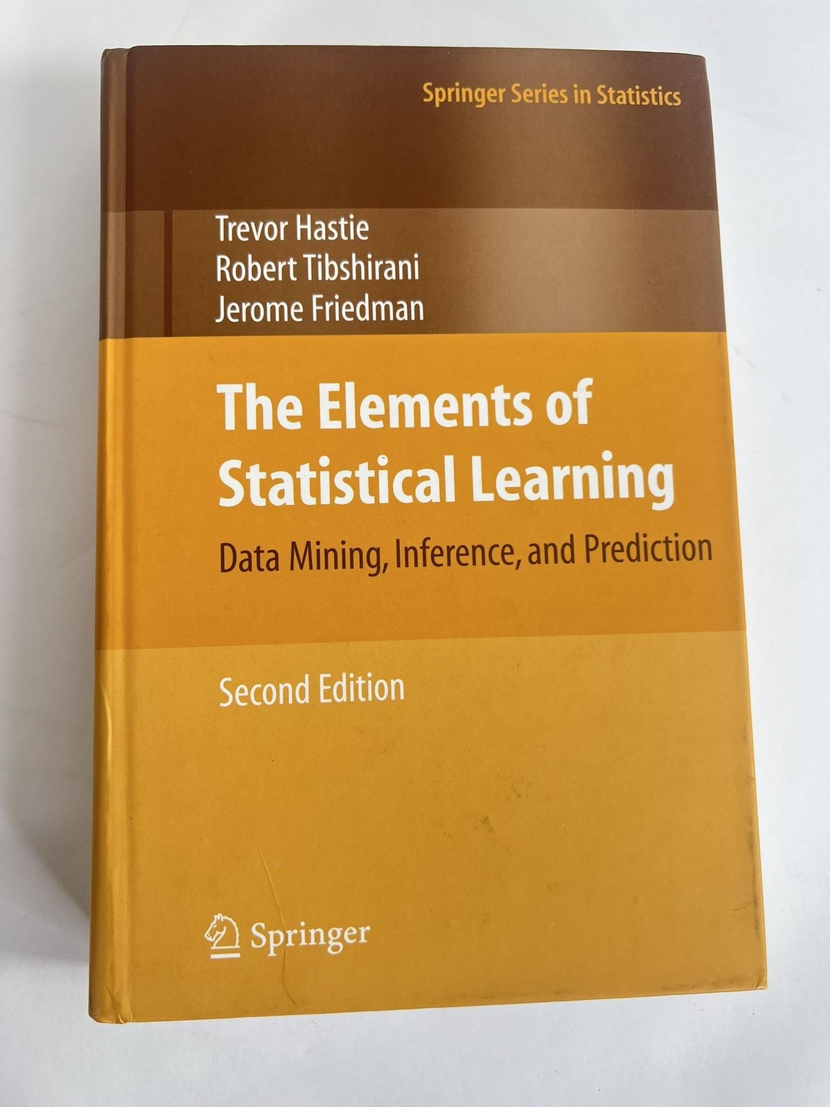 The Elements Of Statistical Learning 2nd Ed Hastie Tibshirani Springer Brown HC