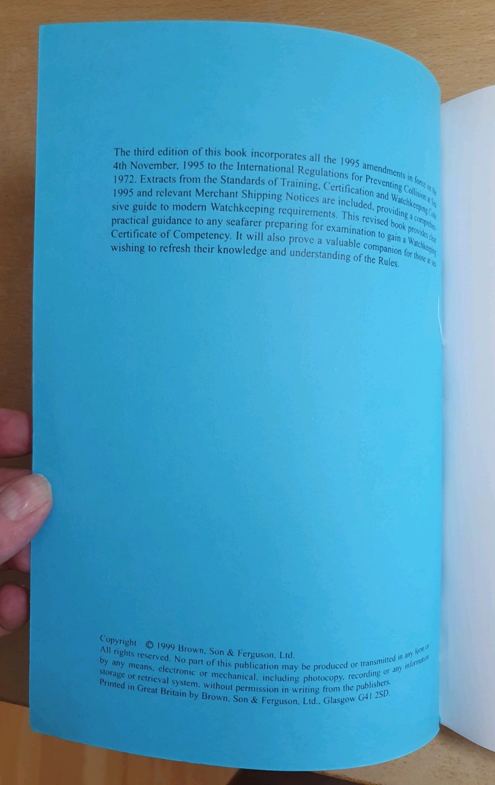 The Collision Regulations, as amended 1995 Fully Explained – CH Wright Vintage