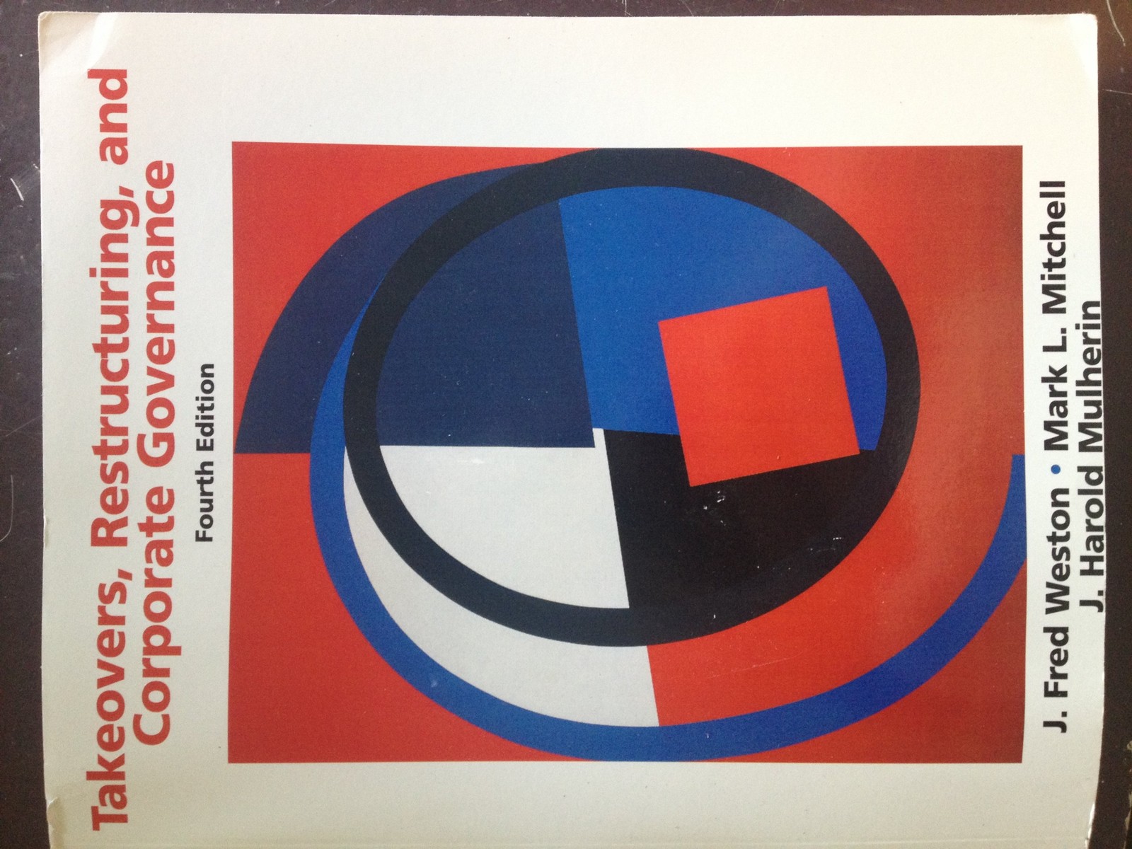 Takeovers, Restructuring, and Corporate Governance (4th Edition) – paperback…