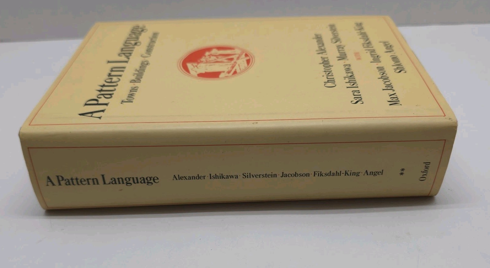 A Pattern Language Christopher Alexander Hardcover Architecture Design Planning