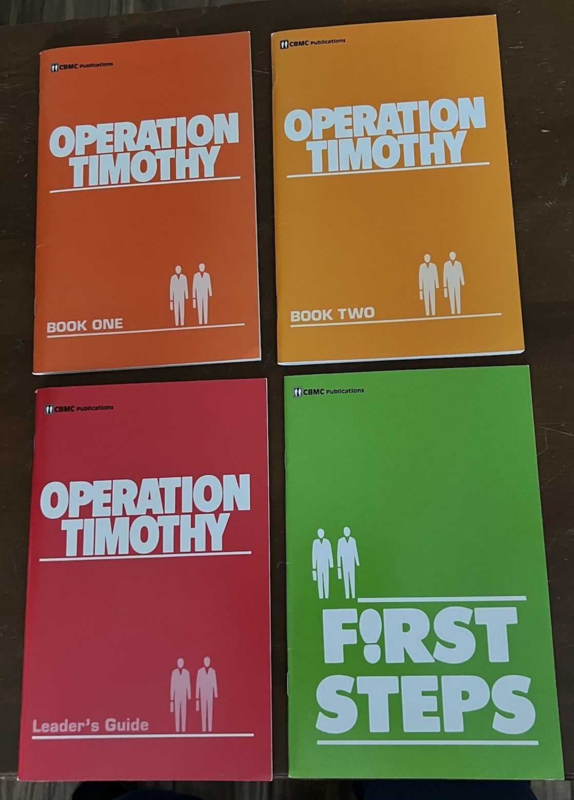 Vintage 1980’s CBMC Operation Timothy Bible Study Booklets ~ Lot of 4 ~ Unused