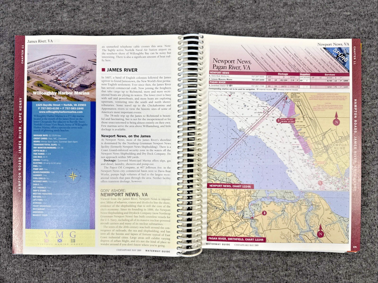 Waterway Guide Chesapeake Bay & Delaware Bay 2009 (Cape May NJ – Norfolk VA)