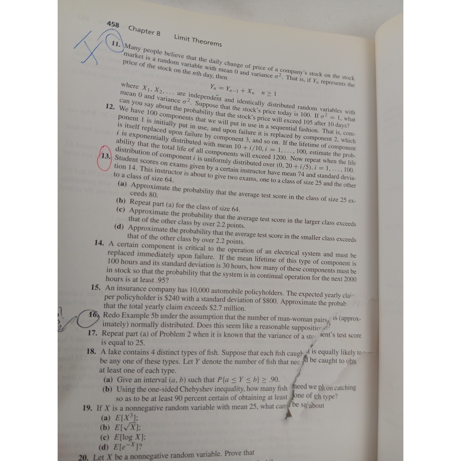 A First Course in Probability Seventh Edition by Sheldon Ross Textbook