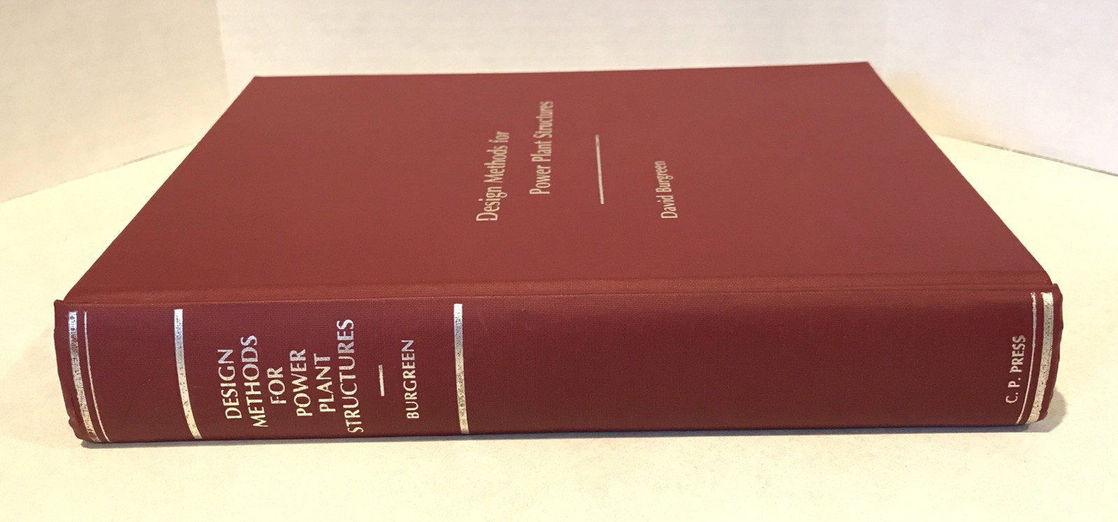 Design Methods Power Plant Structures David Bergreen 1975 Mechanical Engineering