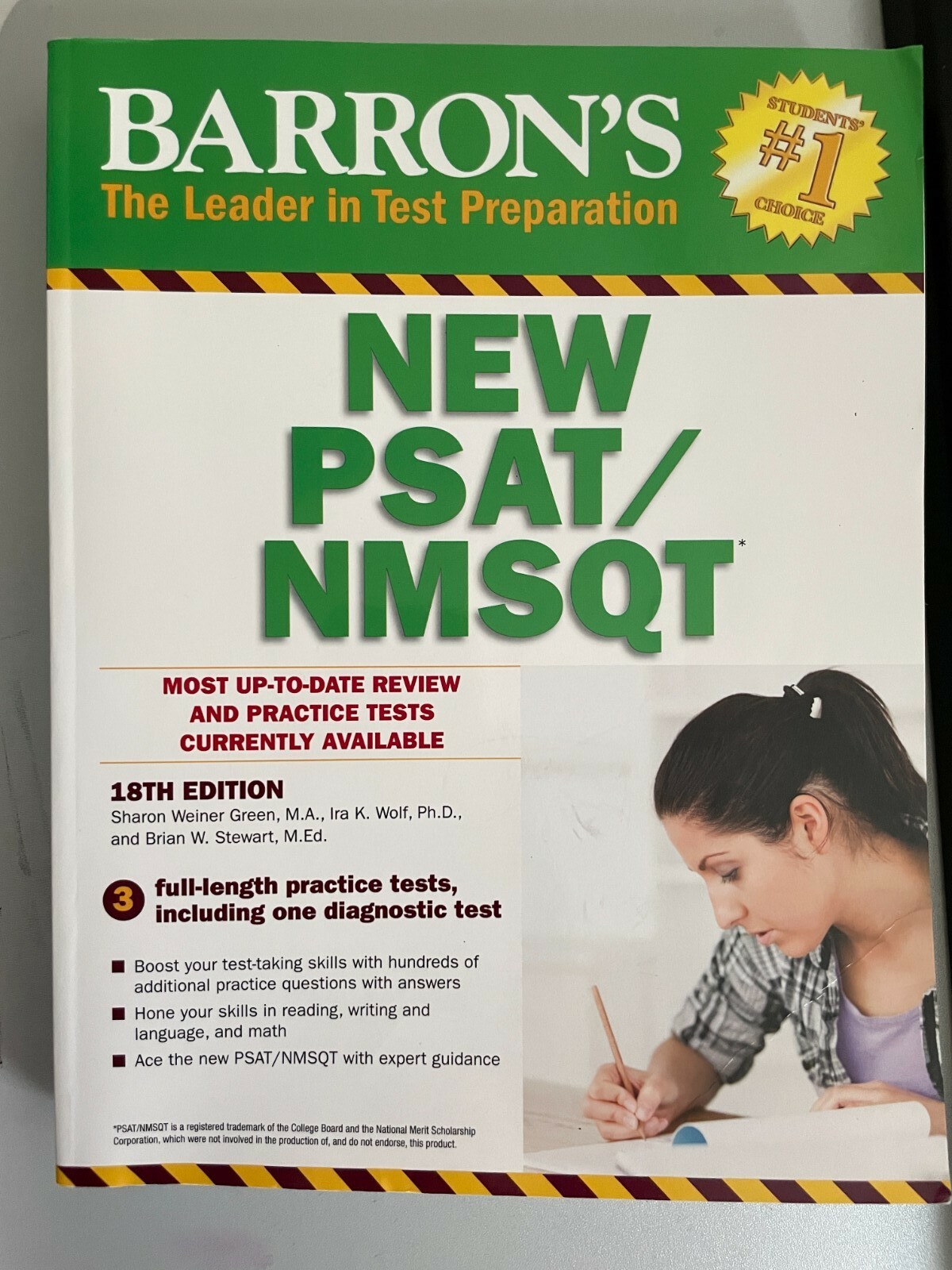 Barron’s PSAT/NMSQT by Sharon Weiner Green, Ira K. Wolf and Brian W. Stewart…