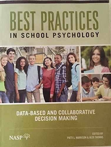 BEST PRACT.IN SCHOOL – Textbook, by Patti L. Harrison – Very Good c