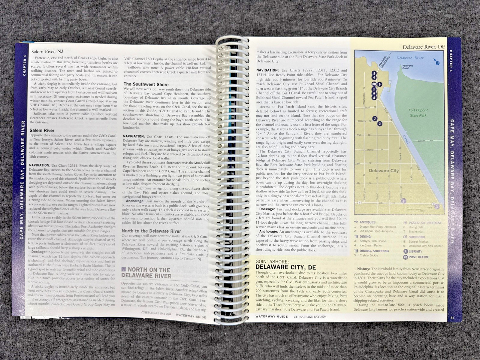 Waterway Guide Chesapeake Bay & Delaware Bay 2009 (Cape May NJ – Norfolk VA)
