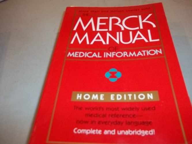 The Merck Manual of Medical – Paperback, by Berkow Robert – Acceptable n